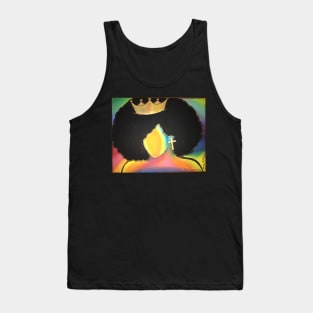 Queen (black, rainbow, God-fearing) Tank Top